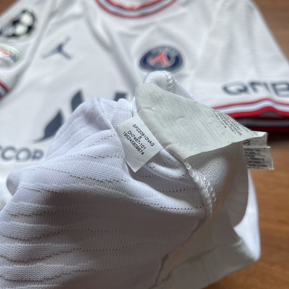 Jordan Brand × Nike × Vintage PSG NIKE 2021/22 SOCCER FOURTH PLAYER ISSUE JERSEY #30 MESSI Size US S / EU 44-46 / 1 - 15 Thumbnail