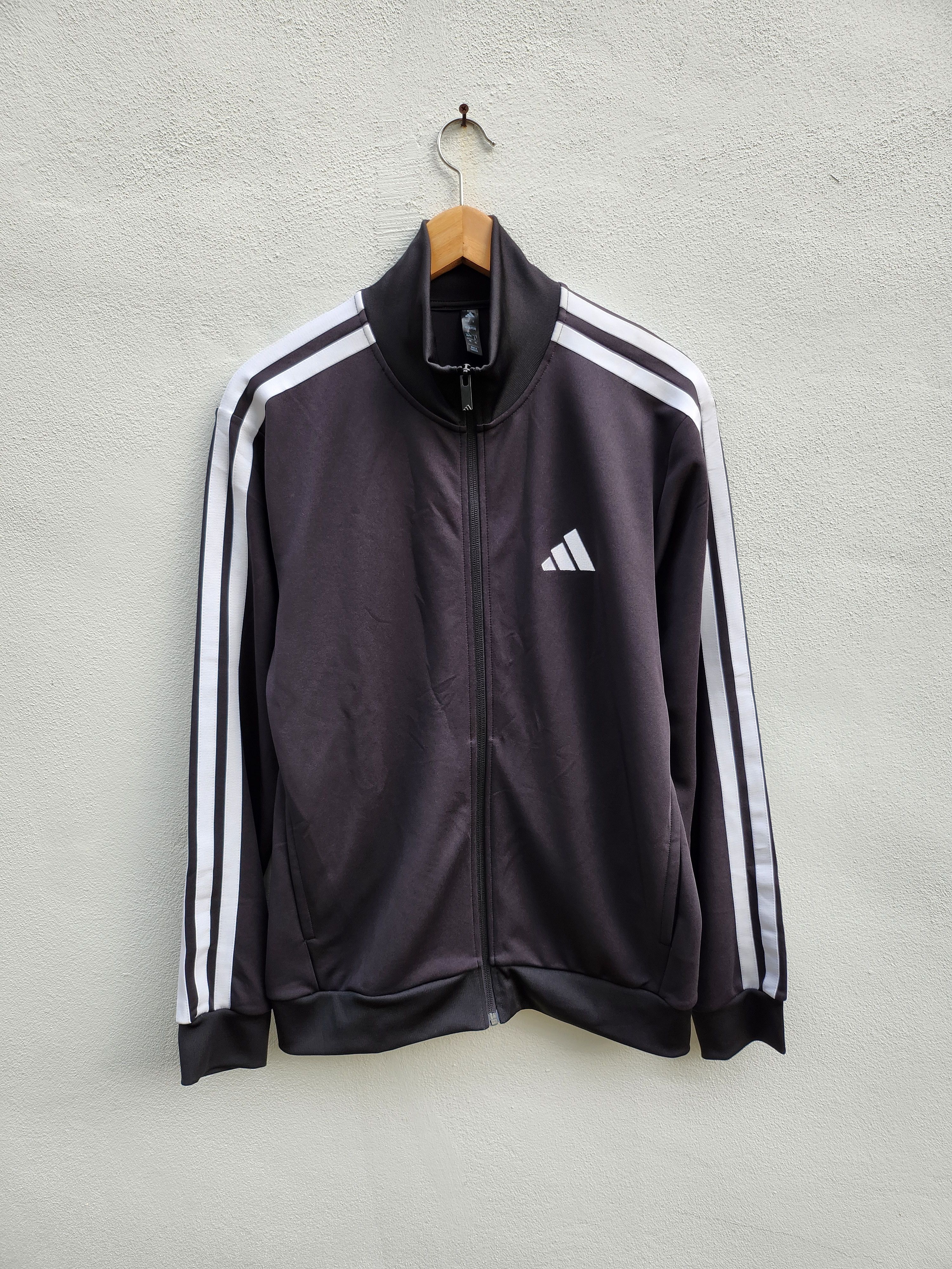 Adidas 💥Nice Adidas 3 stripes Turtle Neck jacket Size US M / EU 48-50 / 2 - 1 Thumbnail