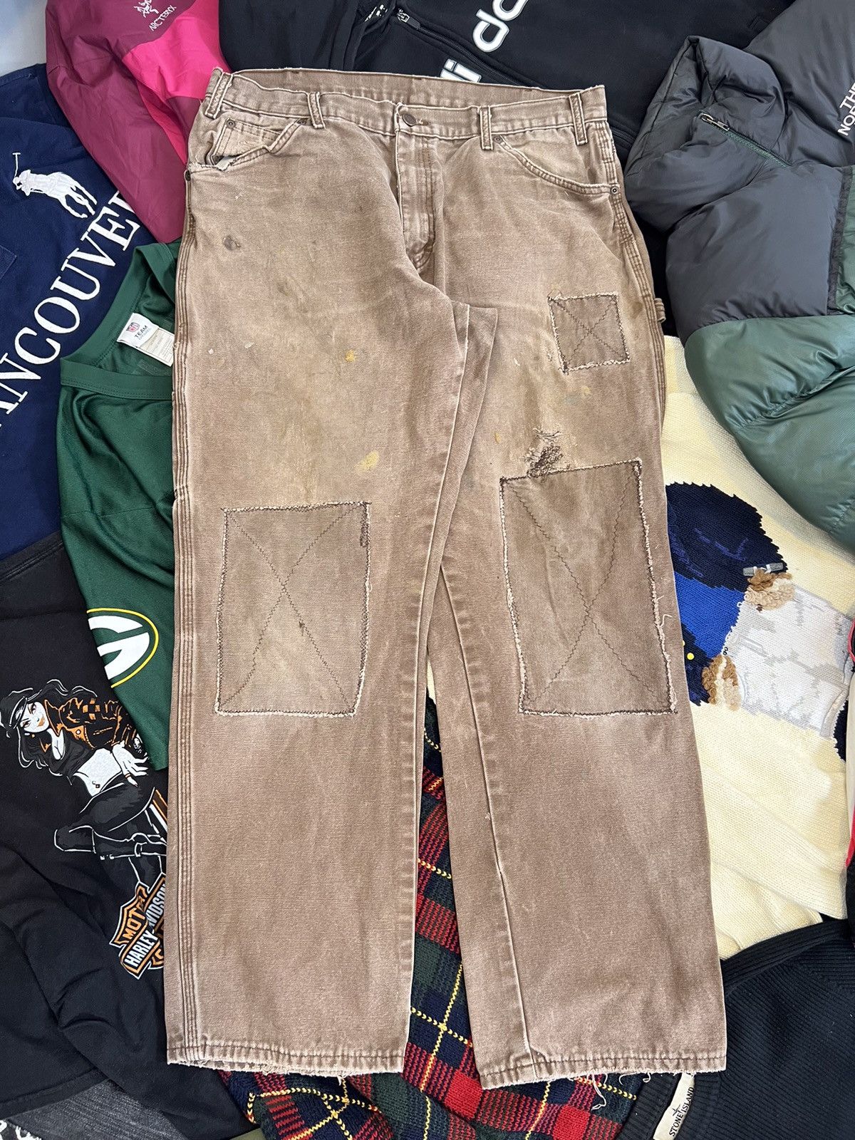 Dickies Vintage dickies workwear denim pant Size US 36 / EU 52 - 1 Thumbnail