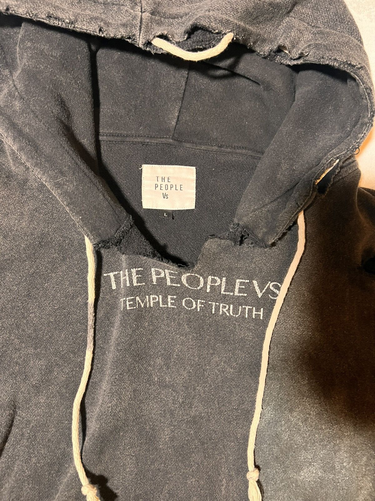 The People Vs. Custom 1/1 The People Vs Hoodie Temple Of Truth Size US L / EU 52-54 / 3 - 4 Thumbnail