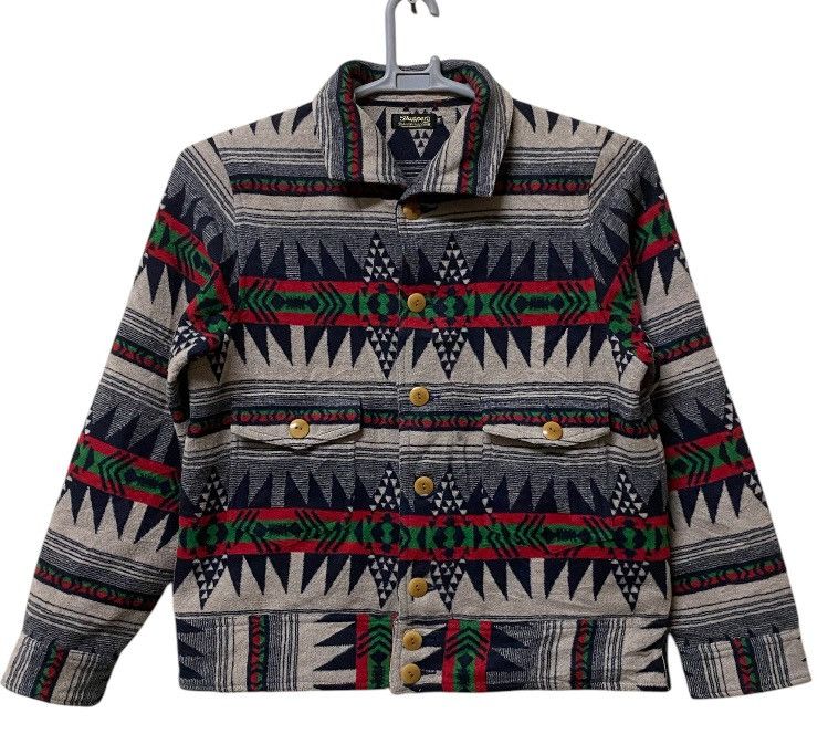 Dapper Dan Dappers.Jp Native Blanket A1 style jacket (86) Size US M / EU 48-50 / 2 - 1 Thumbnail