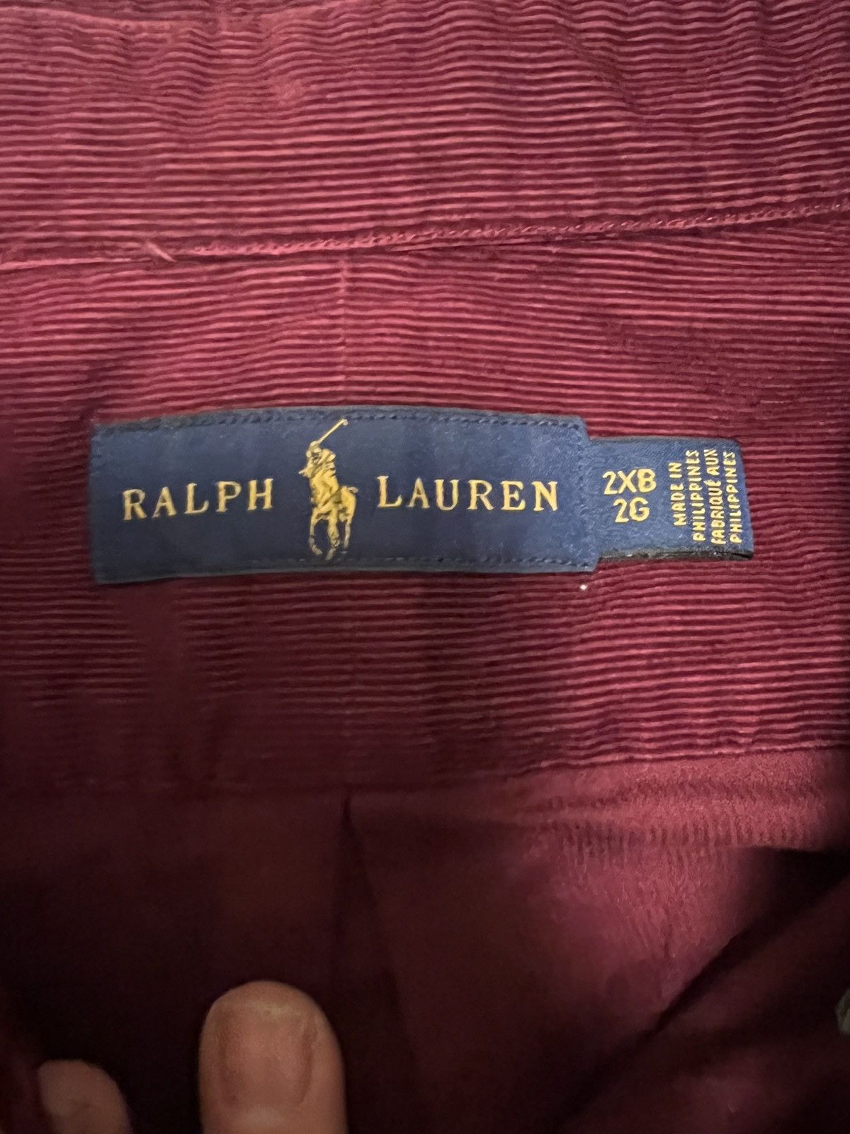 Polo Ralph Lauren New Ralph Lauren Shirt Red Button Down 2XB Big&Tall Size US XXL / EU 58 / 5 - 4 Thumbnail