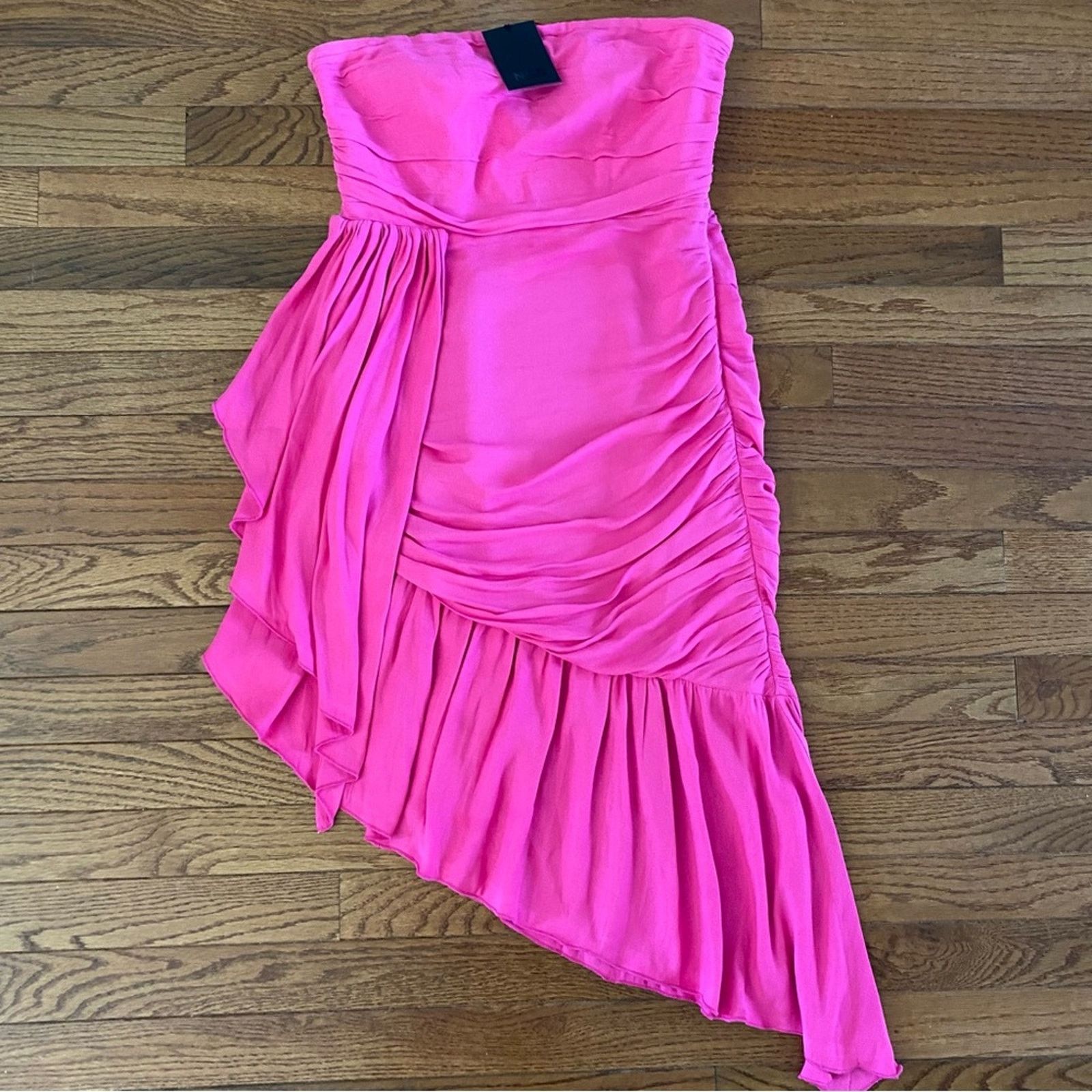 REVOLVE New Revolve NBD $179 Jacqueline Dress Magenta Small NWT Size S / US 4 / IT 40 - 3 Thumbnail