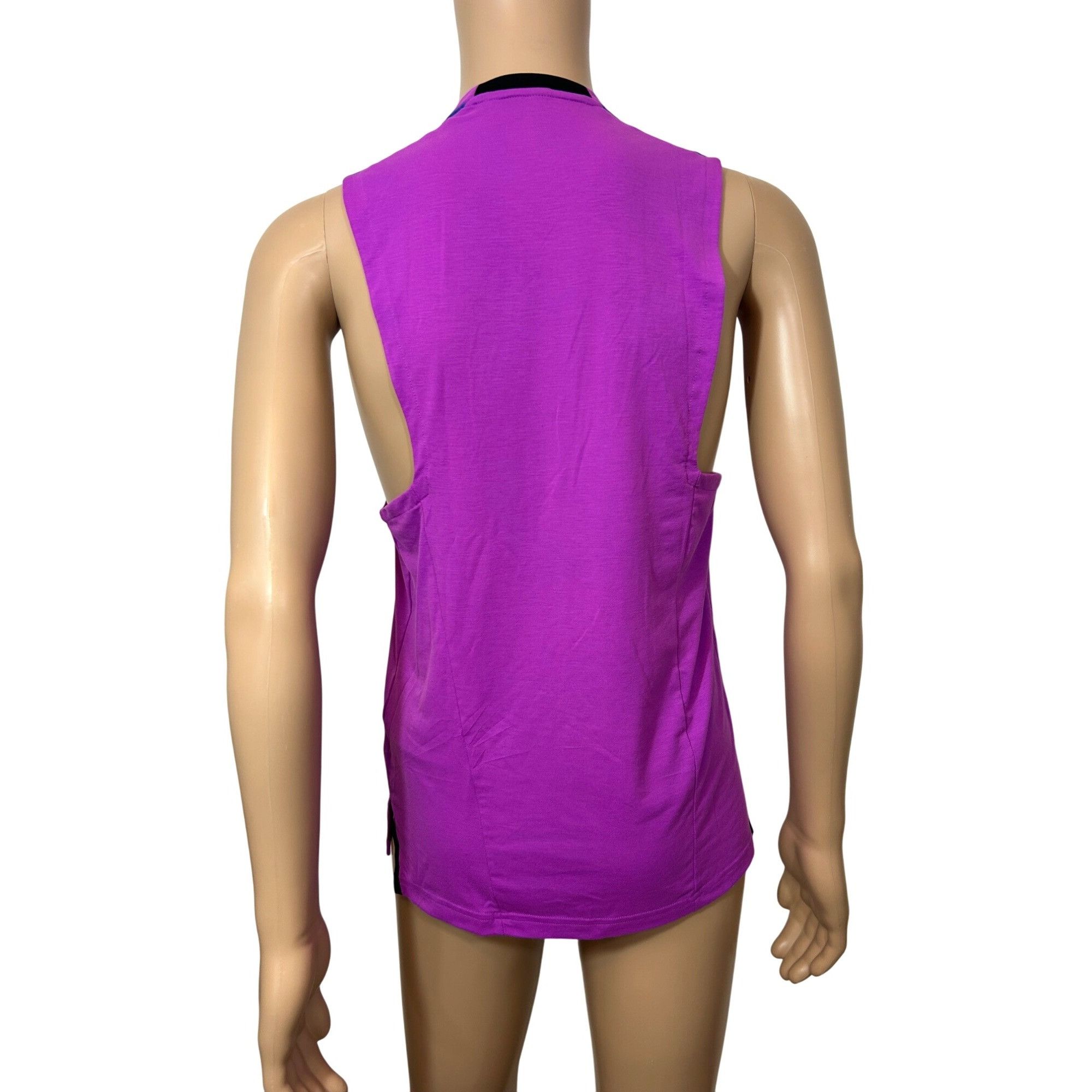 Adidas Adidas Men’s Training Tank Top Purple Blue S Logo Slim Activ Size US S / EU 44-46 / 1 - 2 Thumbnail