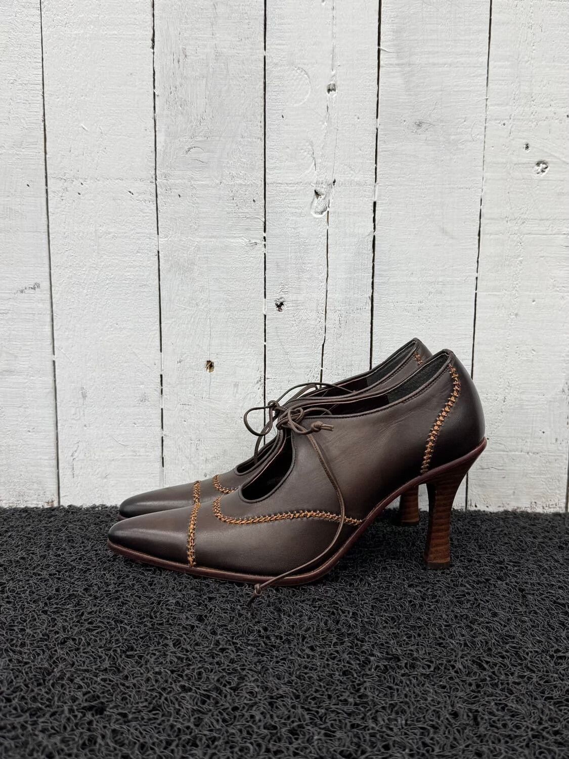 Maison MIHARA YASUHIRO Mihara Yasuhiro Retro High Heels Size US 7 / IT 37 - 1 Thumbnail