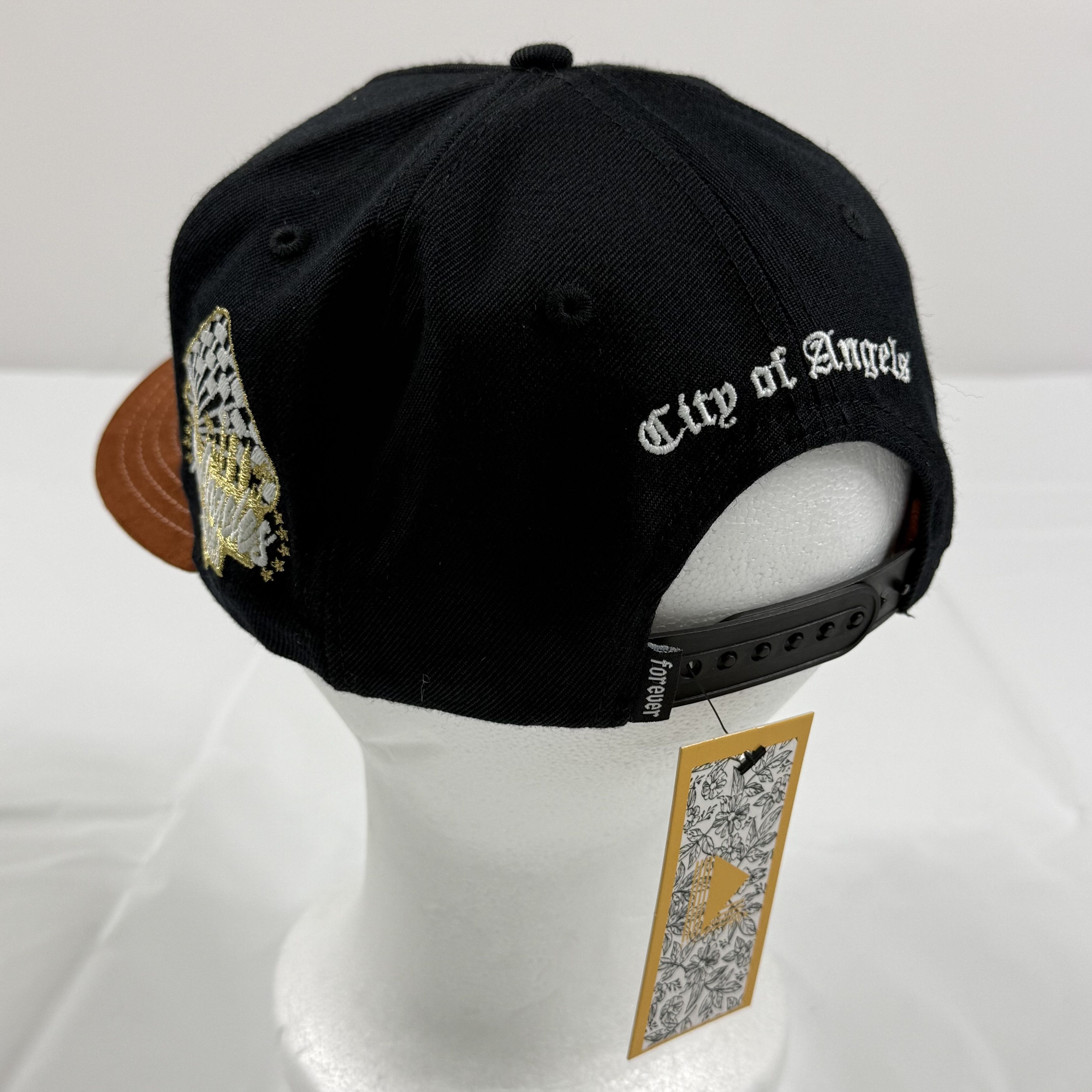 Other Dvniel.luu. LA City of Angels Snapback Suede Brim LA Size ONE SIZE - 4 Thumbnail
