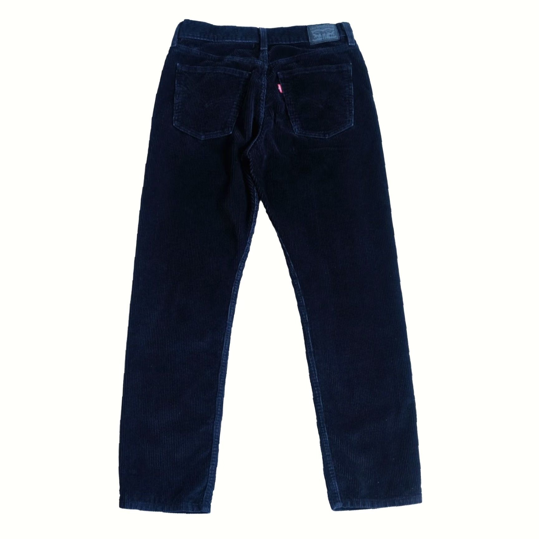 Levi's VINTAGE LEVI’S STRAUSS CORDUROY BLACK PANTS 90s Y2K RETRO CORE JEANS 2007 MEN 29x30 Size US 29 - 3 Thumbnail