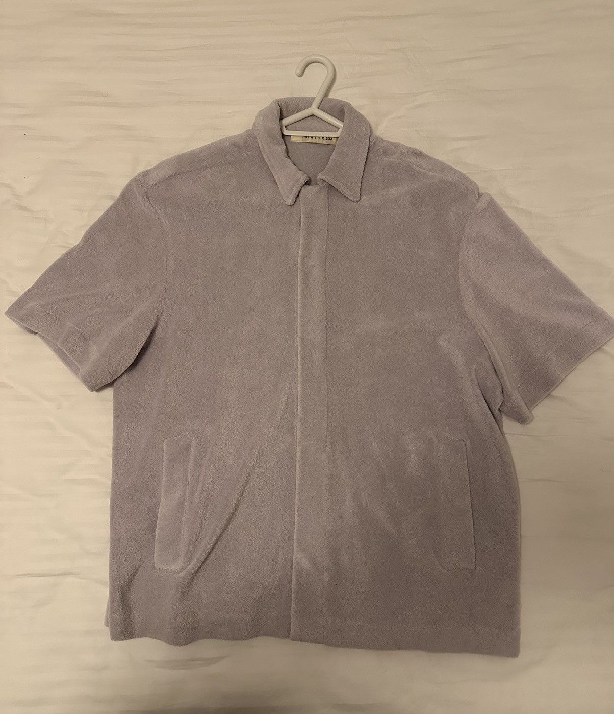 1017 ALYX 9SM 1017 ALYX 9SM Towelling Shirt in Lilac Size US M / EU 48-50 / 2 - 2 Thumbnail