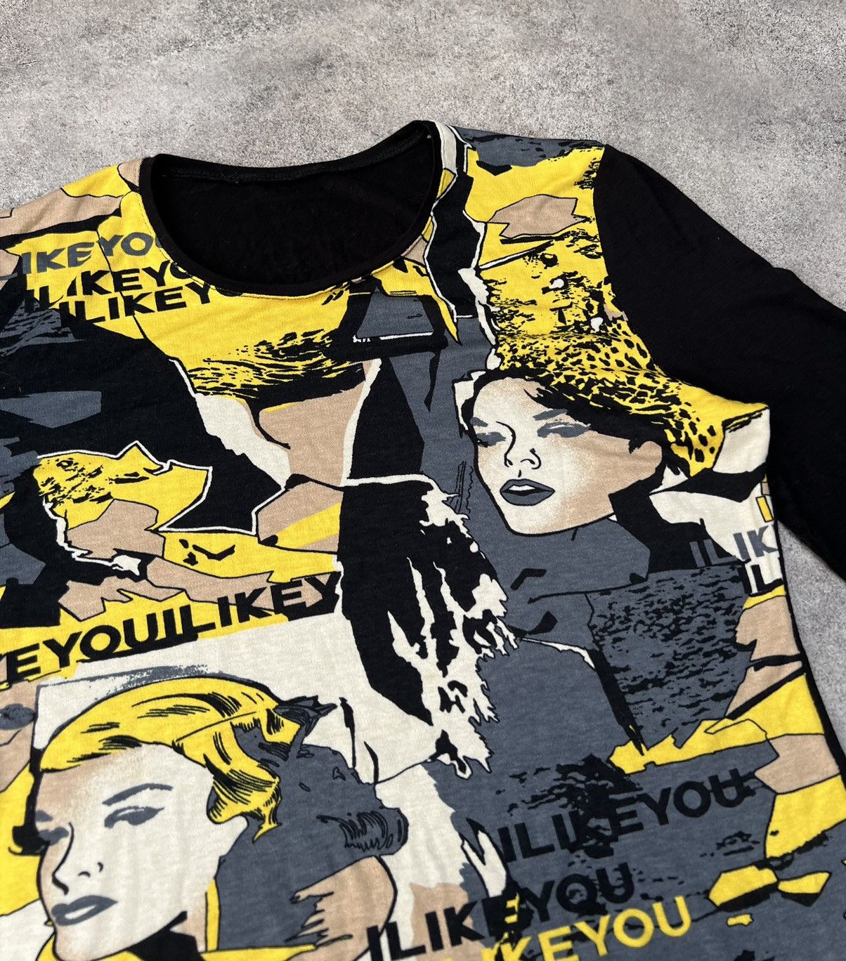 Hysteric Glamour × Vintage Vintage “I like you” long sleeve Size S / US 4 / IT 40 - 4 Thumbnail