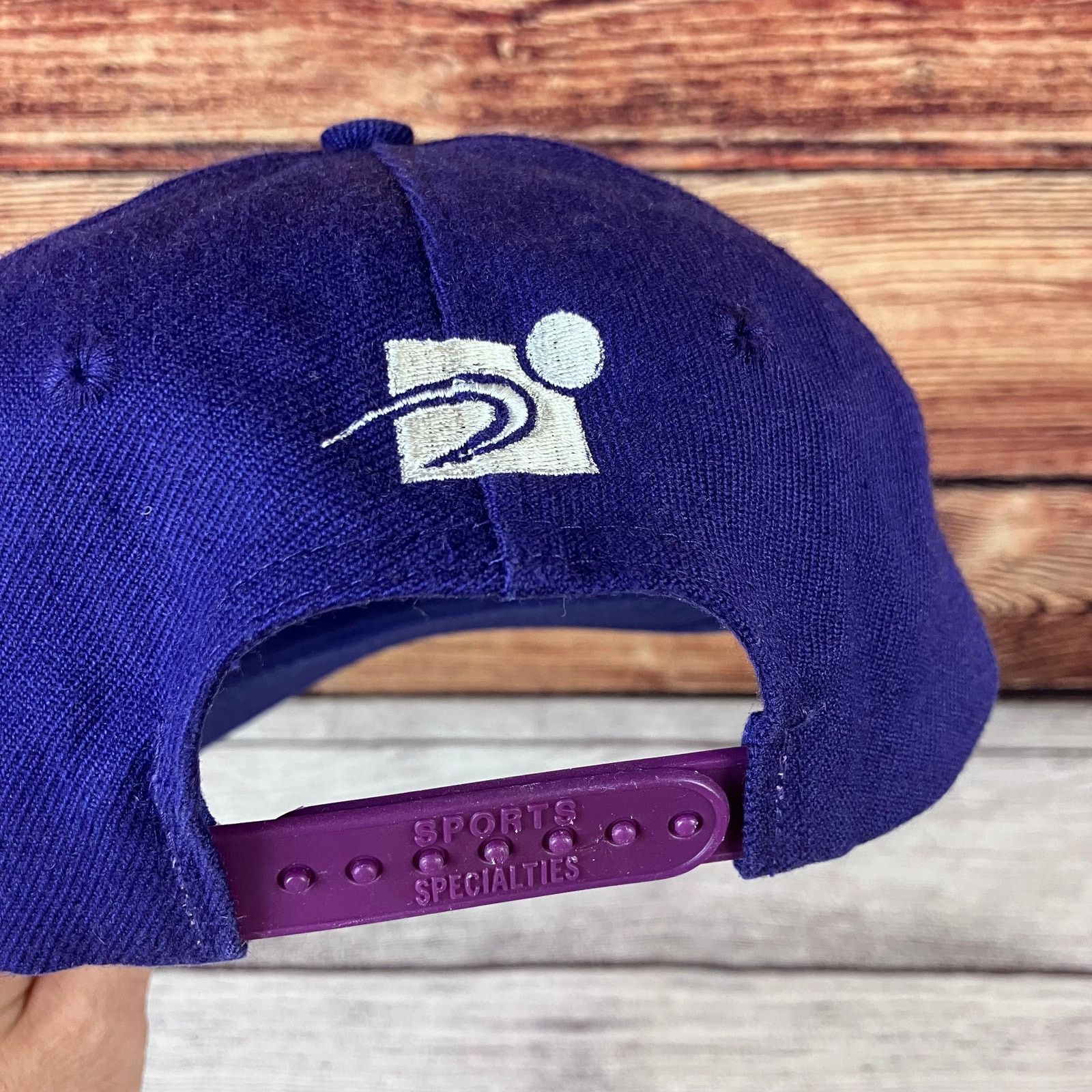 Sports Specialties × Vintage 1990s Kansas State Wildcats Sports Specialties Snapback Hat Size ONE SIZE - 2 Thumbnail