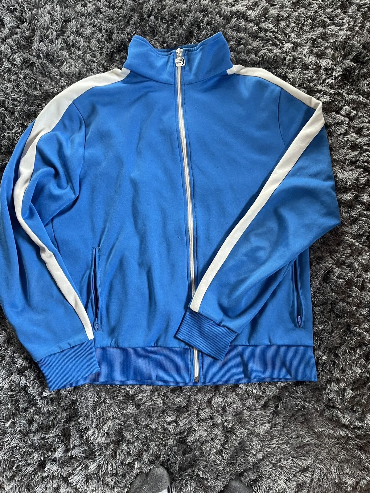 Puma Vintage Original Puma Zipper Blue/White XL Size US XL / EU 56 / 4 - 1 Thumbnail