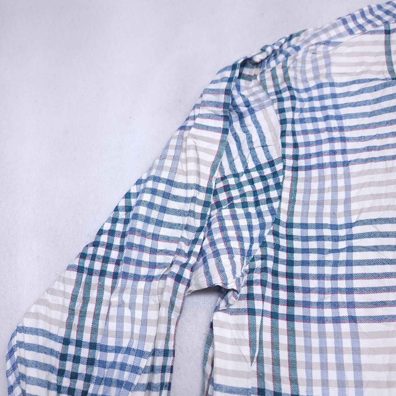 Gant Gant Casual Button Up Shirt Mens Size Large Green Blue White Size US L / EU 52-54 / 3 - 4 Thumbnail
