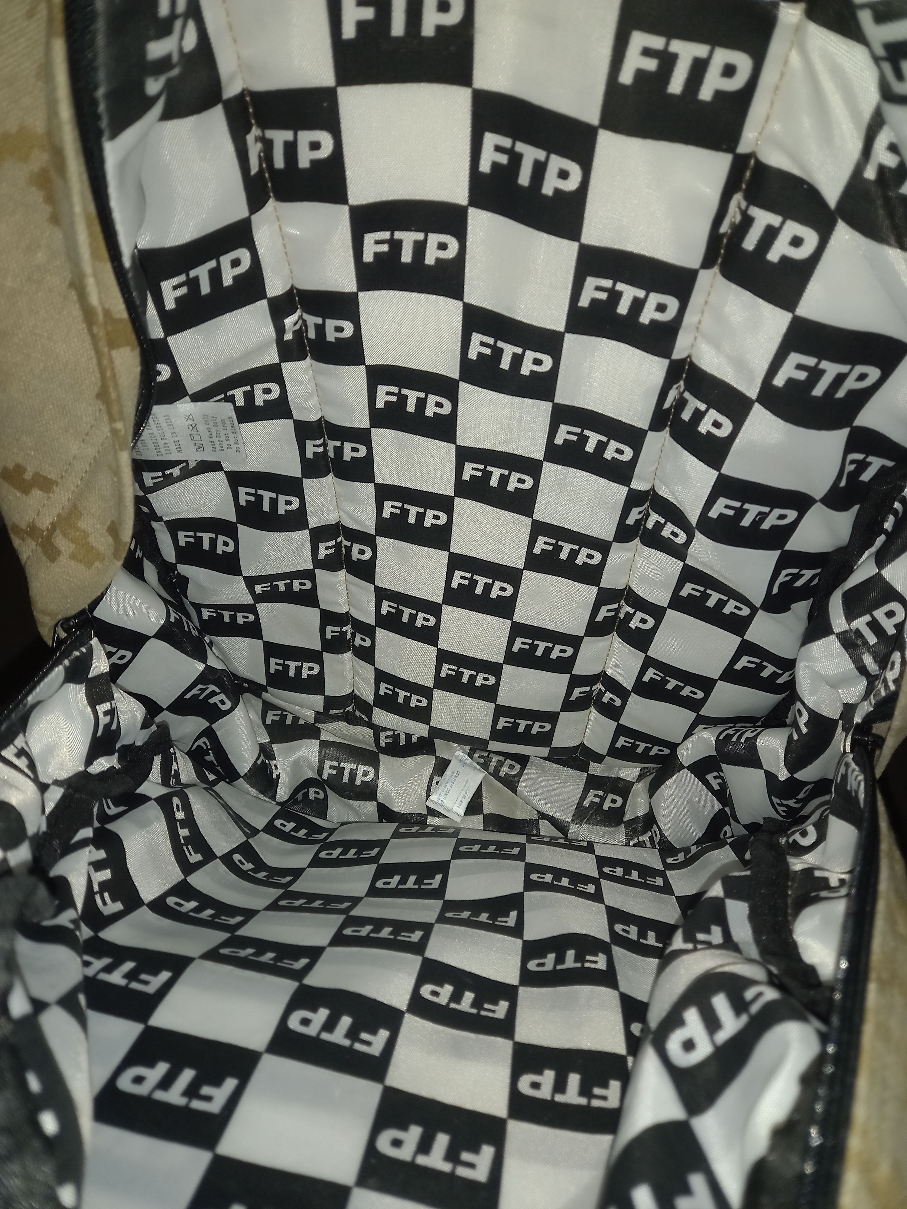 Fuck The Population FTP Digital Camo BackPack Size ONE SIZE - 3 Thumbnail