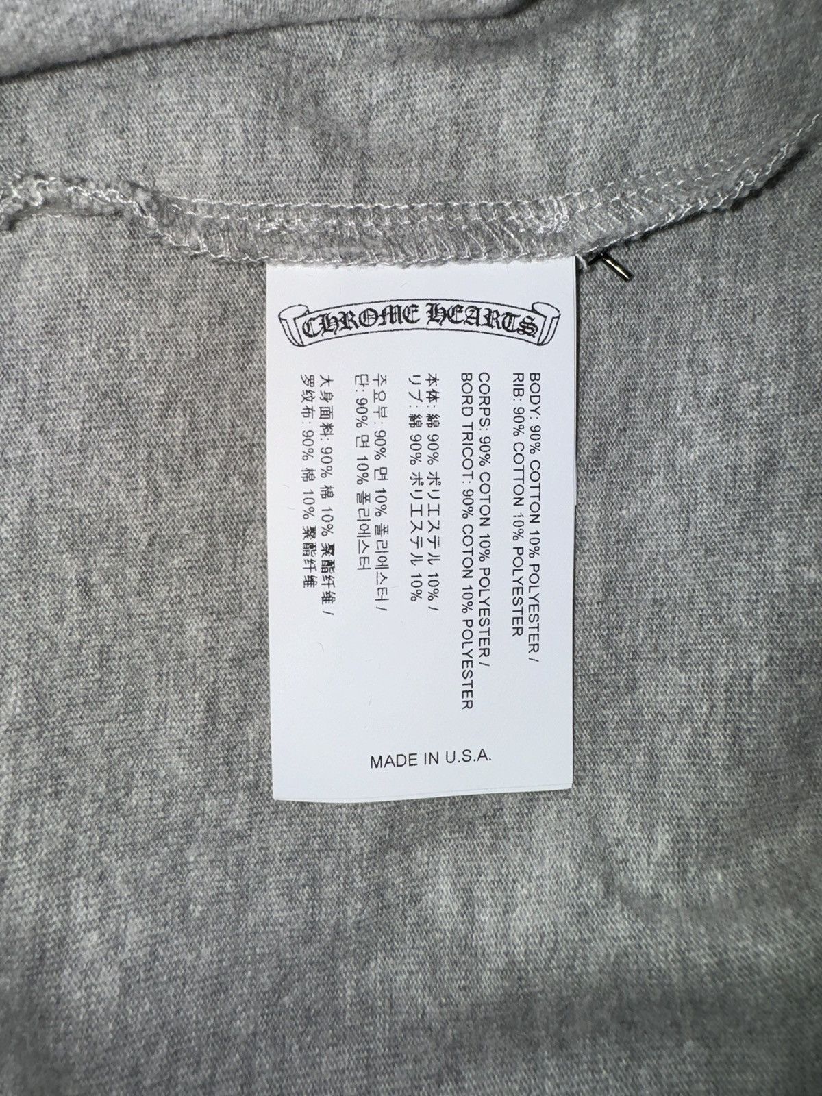 Chrome Hearts Chrome Hearts Triple Cross Hollywood Long Sleeve T-Shirt Tee Size US M / EU 48-50 / 2 - 4 Thumbnail