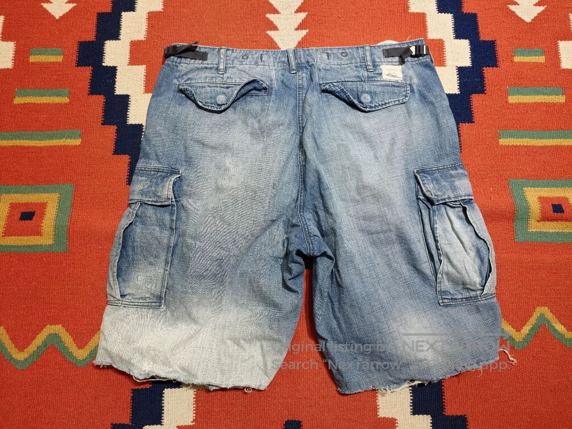 Other Ralph Lauren Distressed Denim Shorts. Size US 34 / EU 50 - 3 Thumbnail