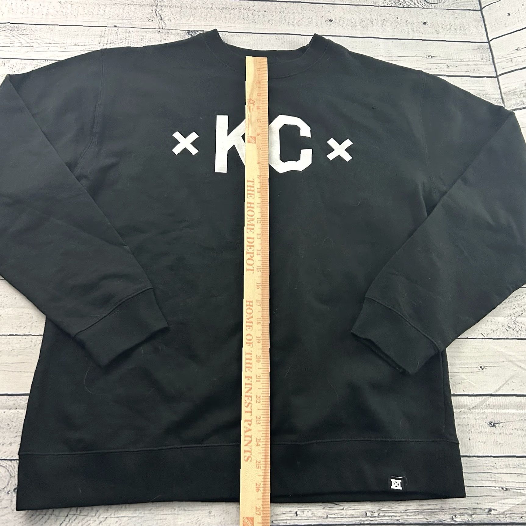 Vintage Made Mobb KC Pullover Sweatshirt Men's Large Black Shirt Mens Large Black Made Mobb KC Pullover Sweatshirt Size US L / EU 52-54 / 3 - 3 Thumbnail