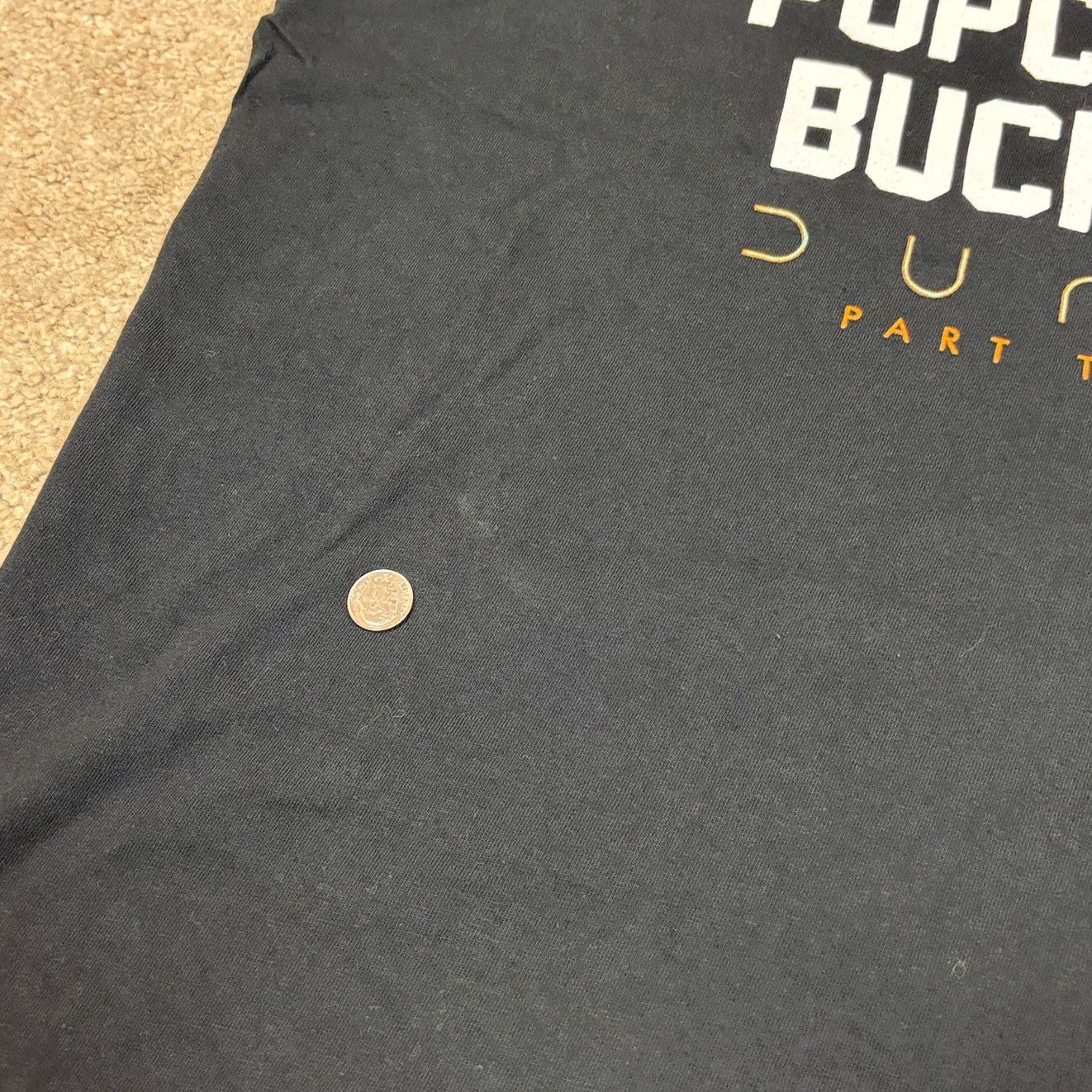 Comfort Colors Dune Part Two I'm Just Here to F*ck The Popcorn Shirt Medium Size US M / EU 48-50 / 2 - 7 Thumbnail