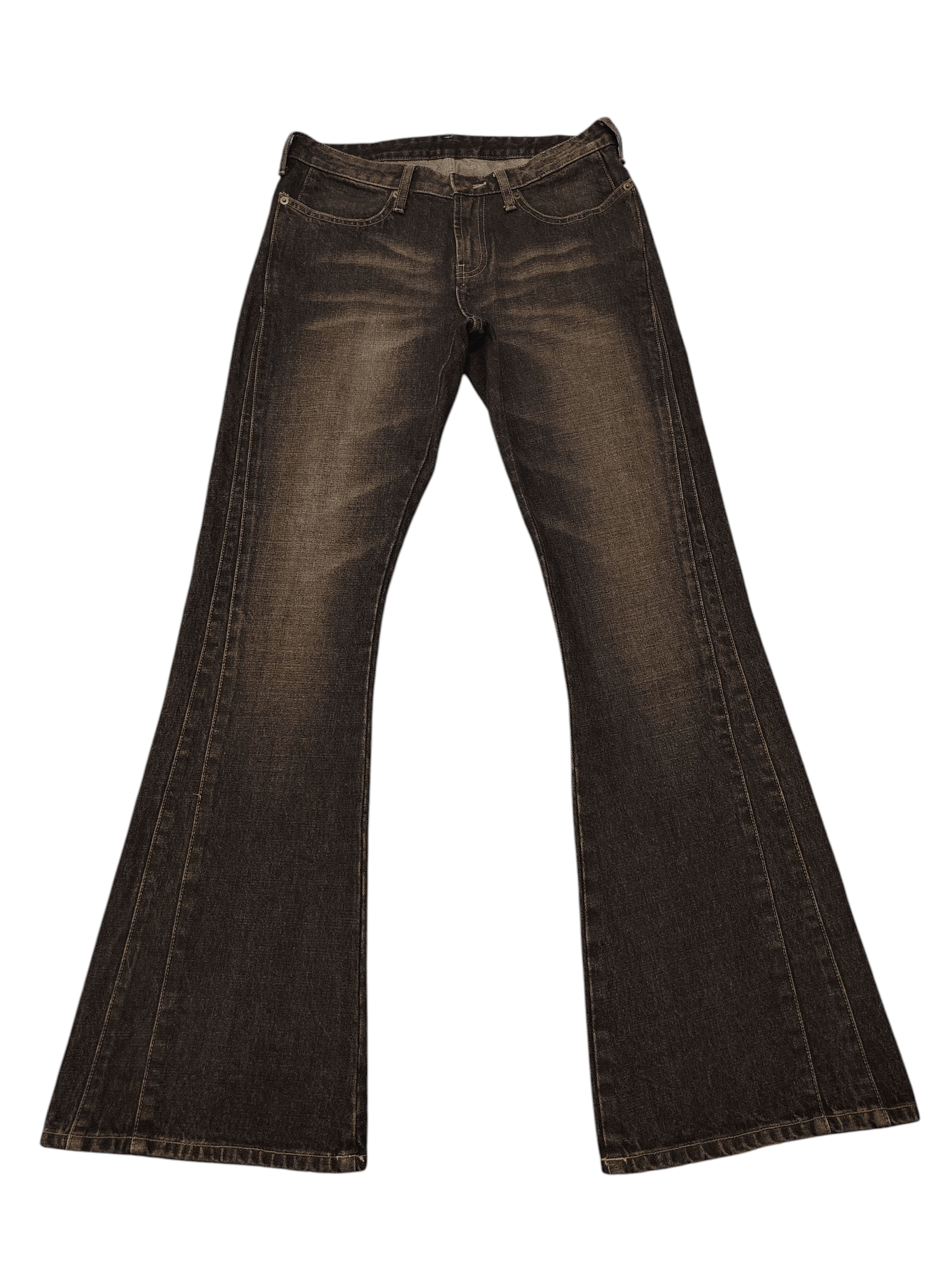 Undercover × Uniqlo Japanese Uniqlo Flare Jeans Distressed Jeans Bootcut Size US 30 / EU 46 - 1 Thumbnail