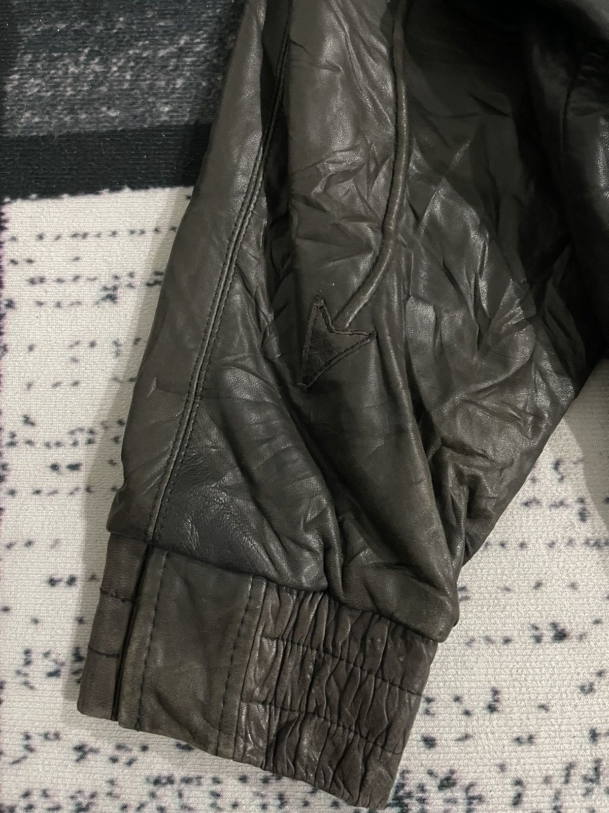 Vintage Vintage Skins West Jeffery Hilton Leather Jacket Size US L / EU 52-54 / 3 - 7 Thumbnail