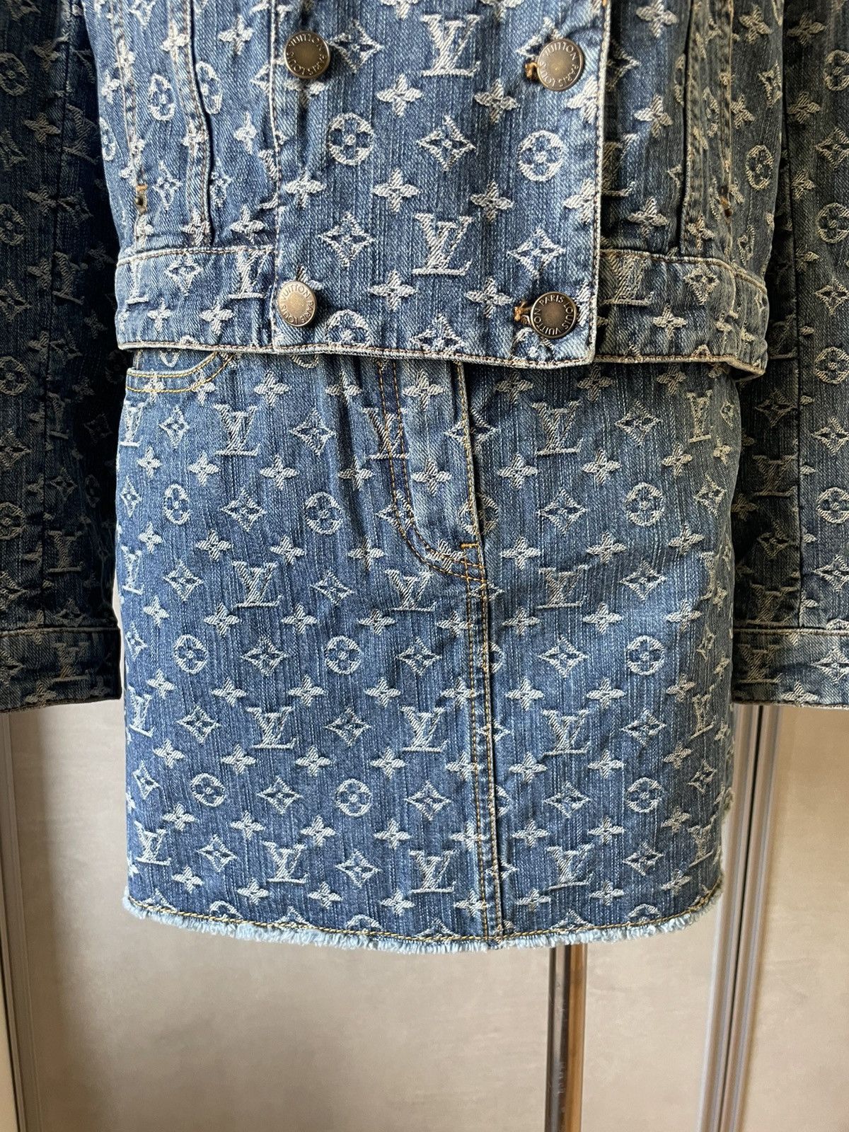 Louis Vuitton LOUIS VUITTON MONOGRAM VEST AND SKIRT Size S / US 4 / IT 40 - 3 Thumbnail