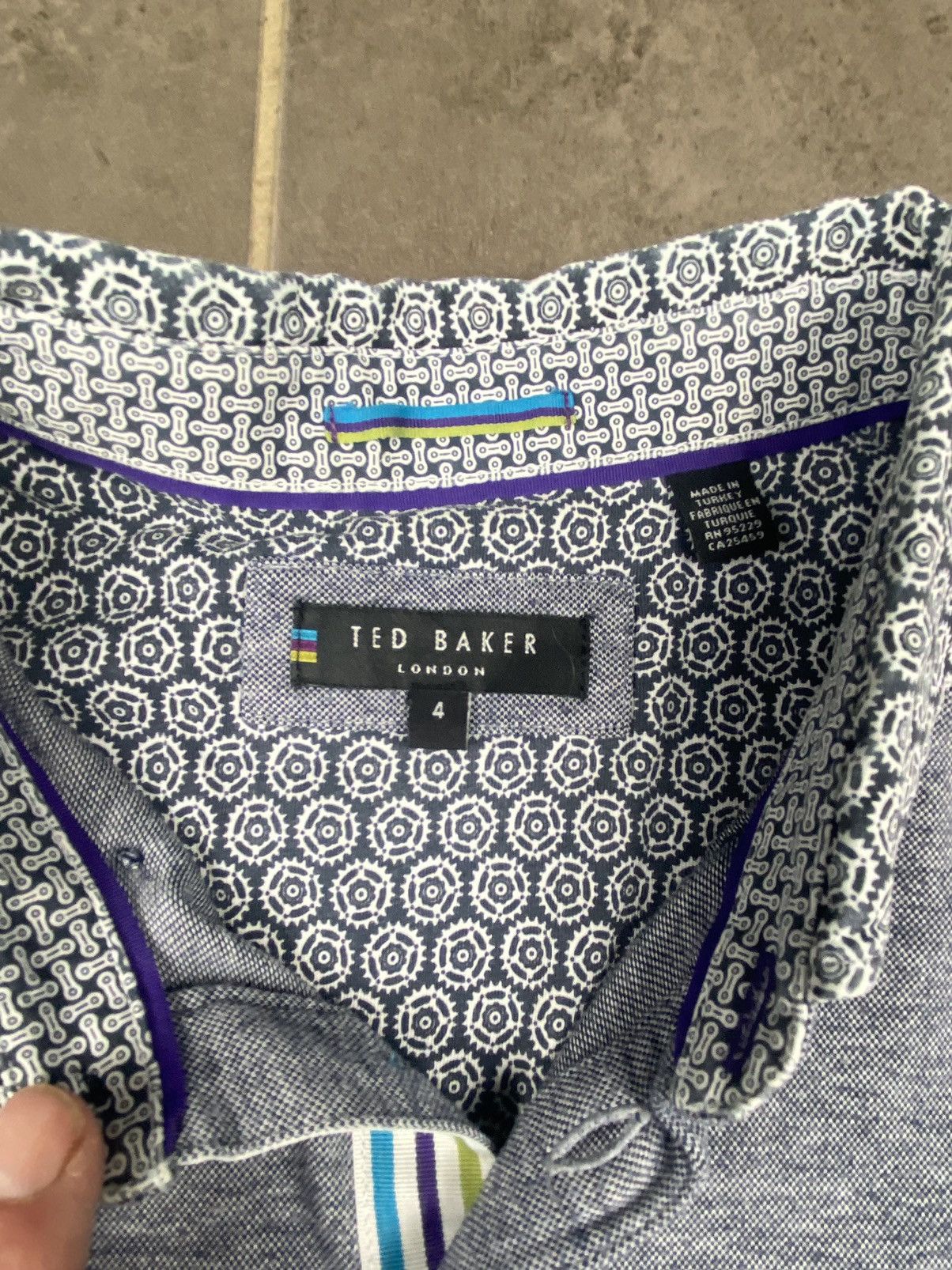 Ted Baker Ted Bakker Polos T shirt Size US S / EU 44-46 / 1 - 7 Thumbnail