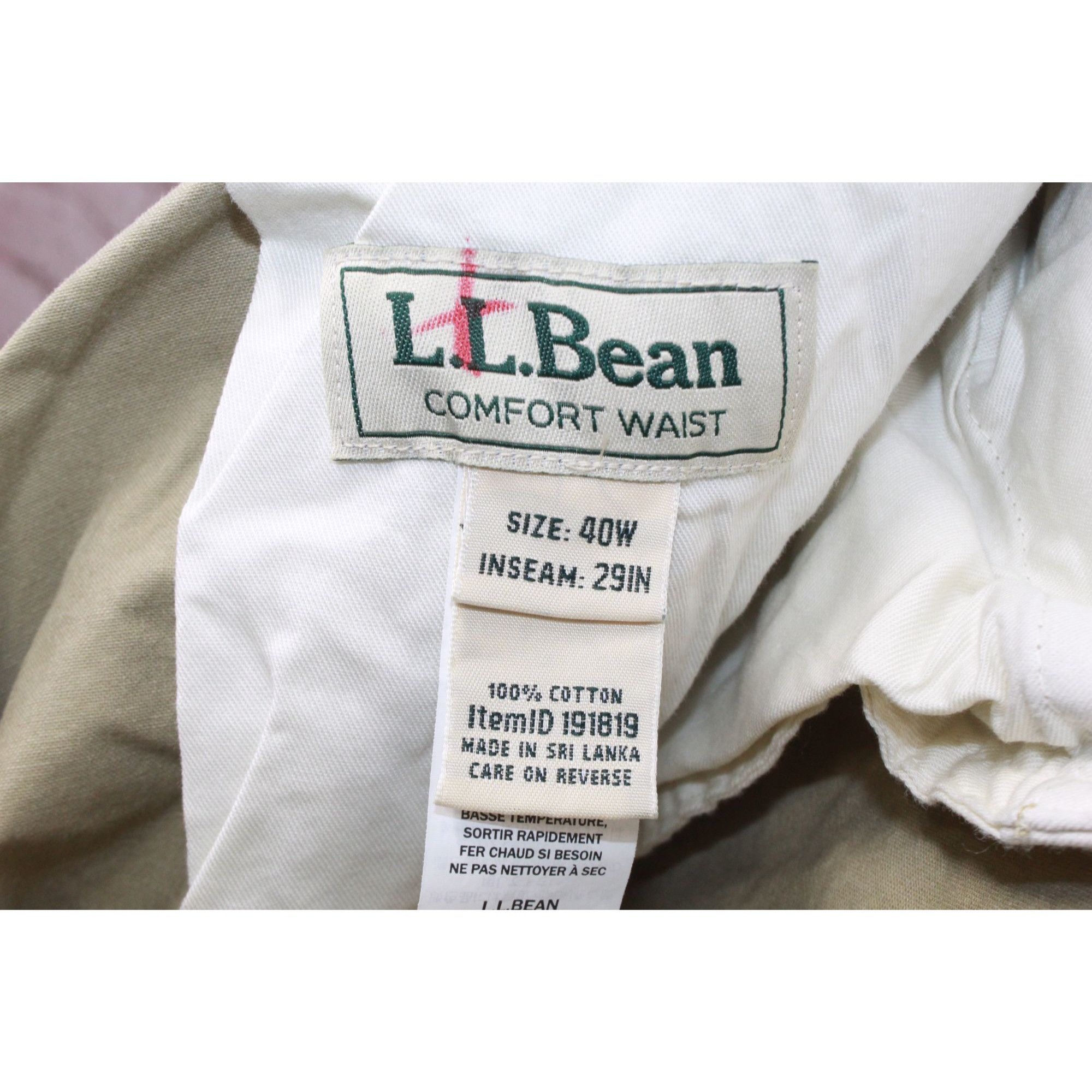 L.L. Bean LL Bean Men's Tropic Weight Cargo Pants Natural Fit Comfort Size US 40 / EU 56 - 7 Thumbnail