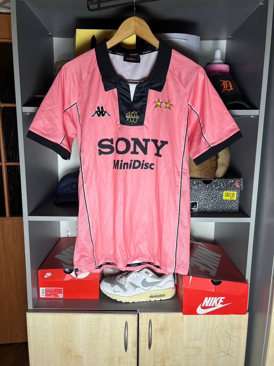 Kappa Vintage Kappa Sony MiniDisc Juventus Soccer Jersey | Grailed