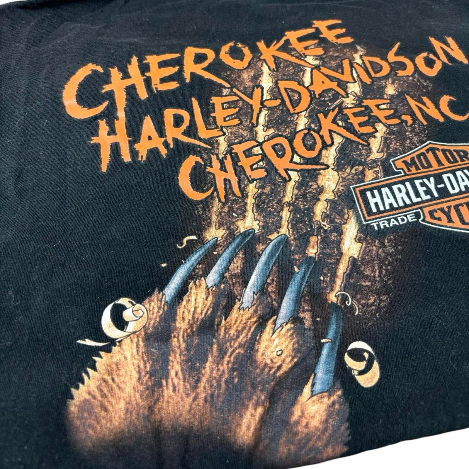 Harley Davidson × Vintage Vintage Harley Davidson T-shirt Size US XL / EU 56 / 4 - 2 Thumbnail