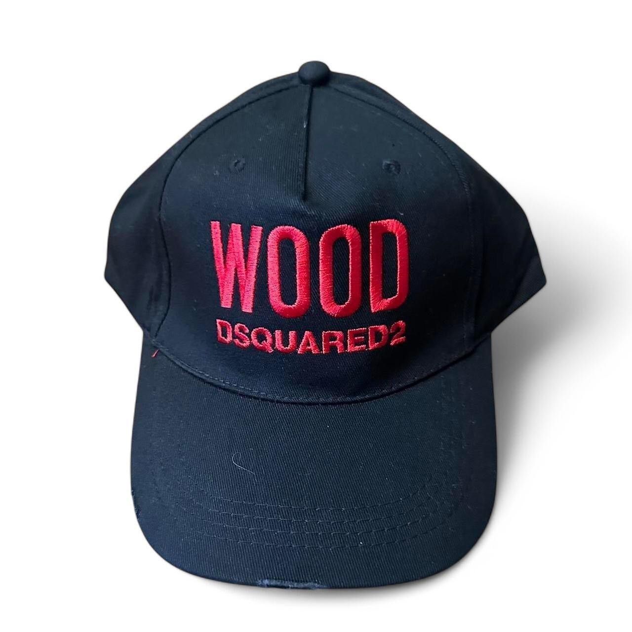 Dsquared2 Dsquared2 WOOD red and black Cap Born In Canada Size ONE SIZE - 1 Thumbnail