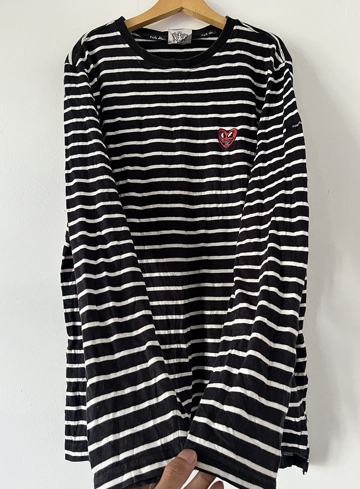 Keith Haring 2020 Keith Haring Love Logo Stripe Long Sleeve Size US M / EU 48-50 / 2 - 5 Thumbnail