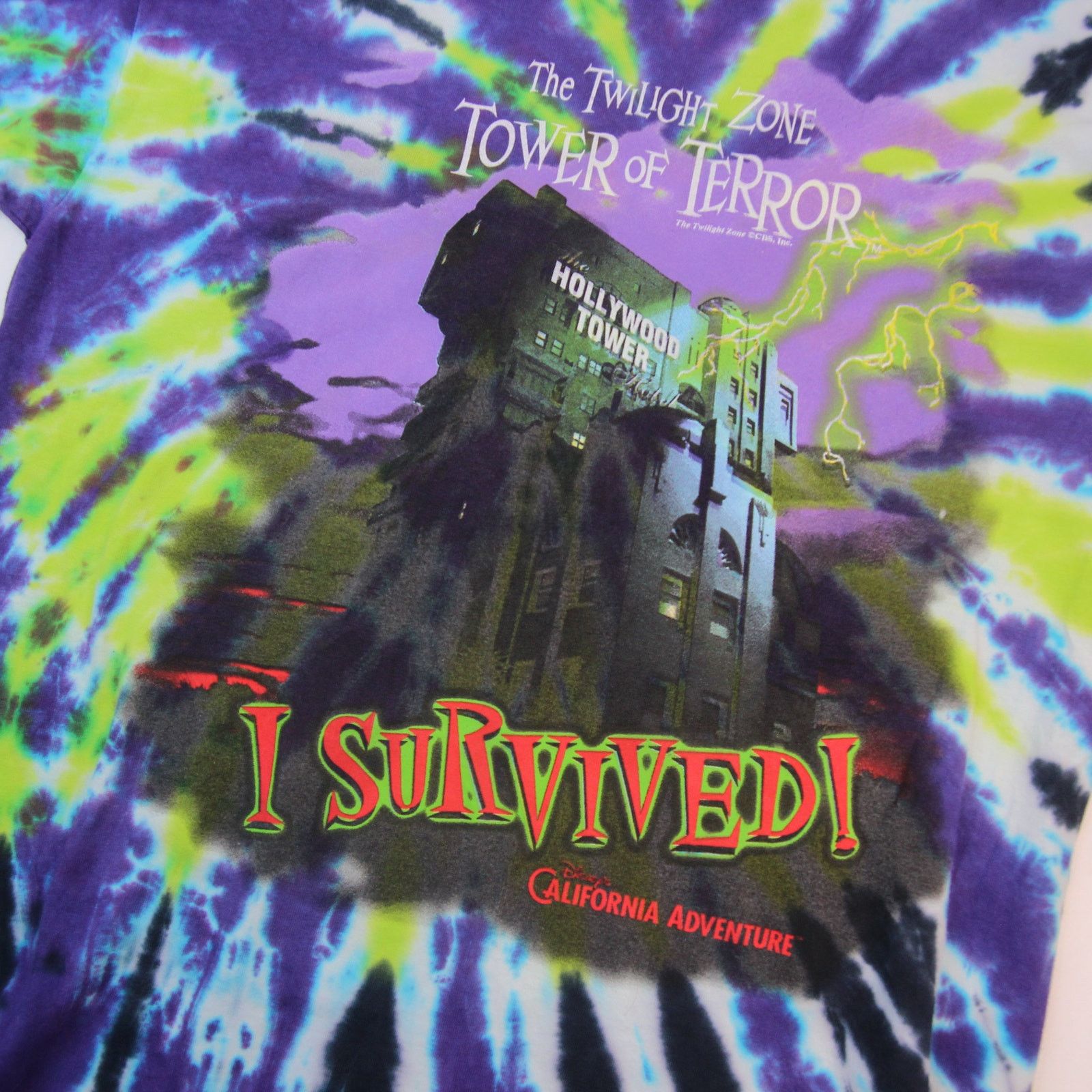 Disney × Vintage VTG Disney "Twilight Zone Tower of Terror" Graphic T Shirt Size US M / EU 48-50 / 2 - 2 Thumbnail