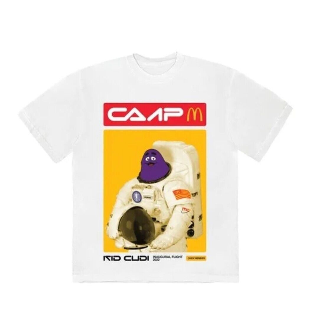 Kid Cudi Kid Cudi x McDonald's Space Grimace Astronaut Portrait Tee Size US L / EU 52-54 / 3 - 1 Thumbnail