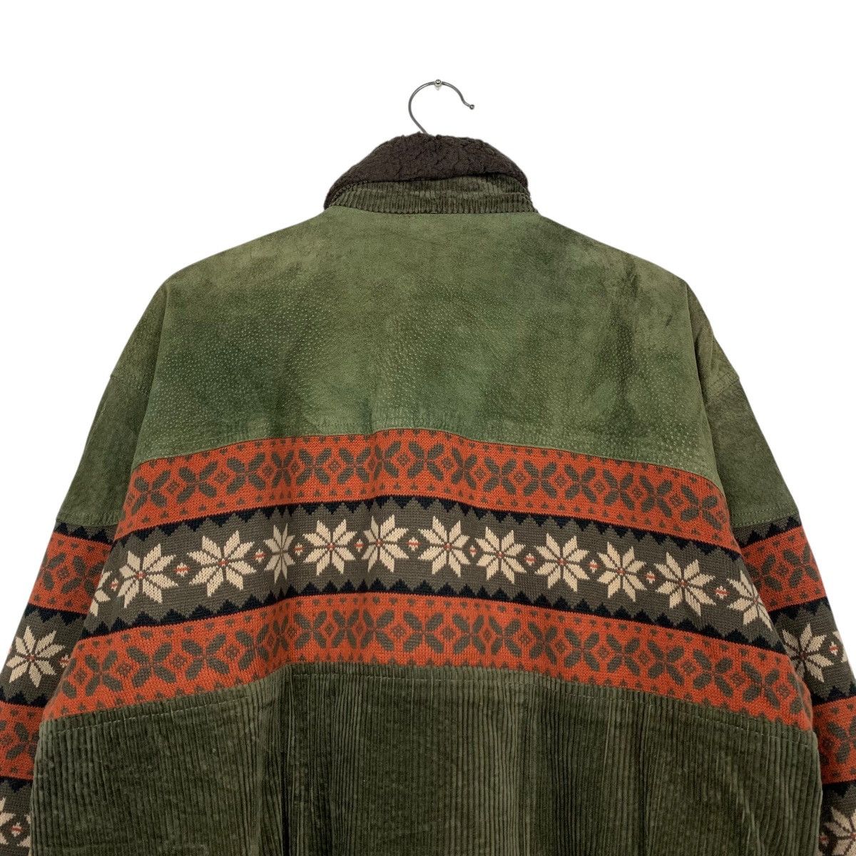 Vintage 90’s DARJE Native Design Hybrid Pig Skin Jacket #2857-C129 Size US L / EU 52-54 / 3 - 18 Thumbnail
