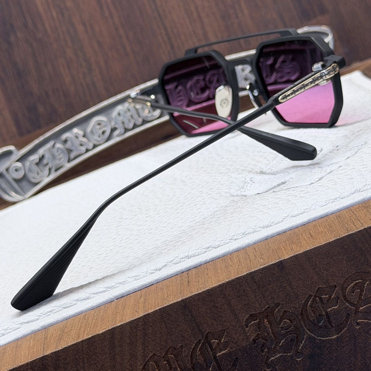 Chrome Hearts Chrome Hearts Rump 1/1 Sunglasses Size ONE SIZE - 10 Thumbnail