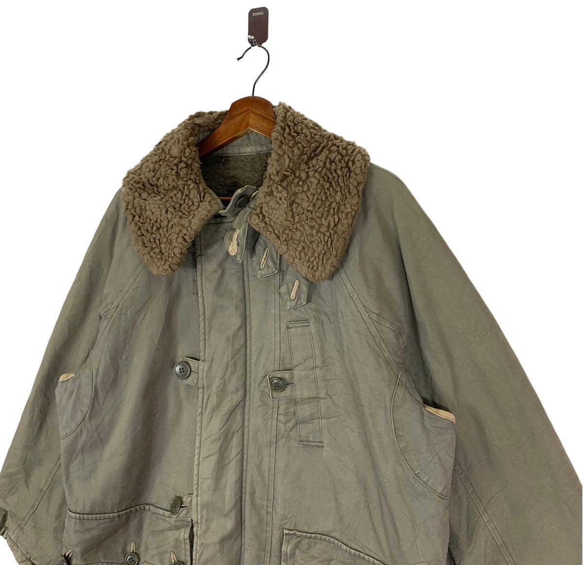 If Six Was Nine VINTAGE MENS BIGI MILITARY FIELD HUNTING JACKET Size US L / EU 52-54 / 3 - 3 Thumbnail