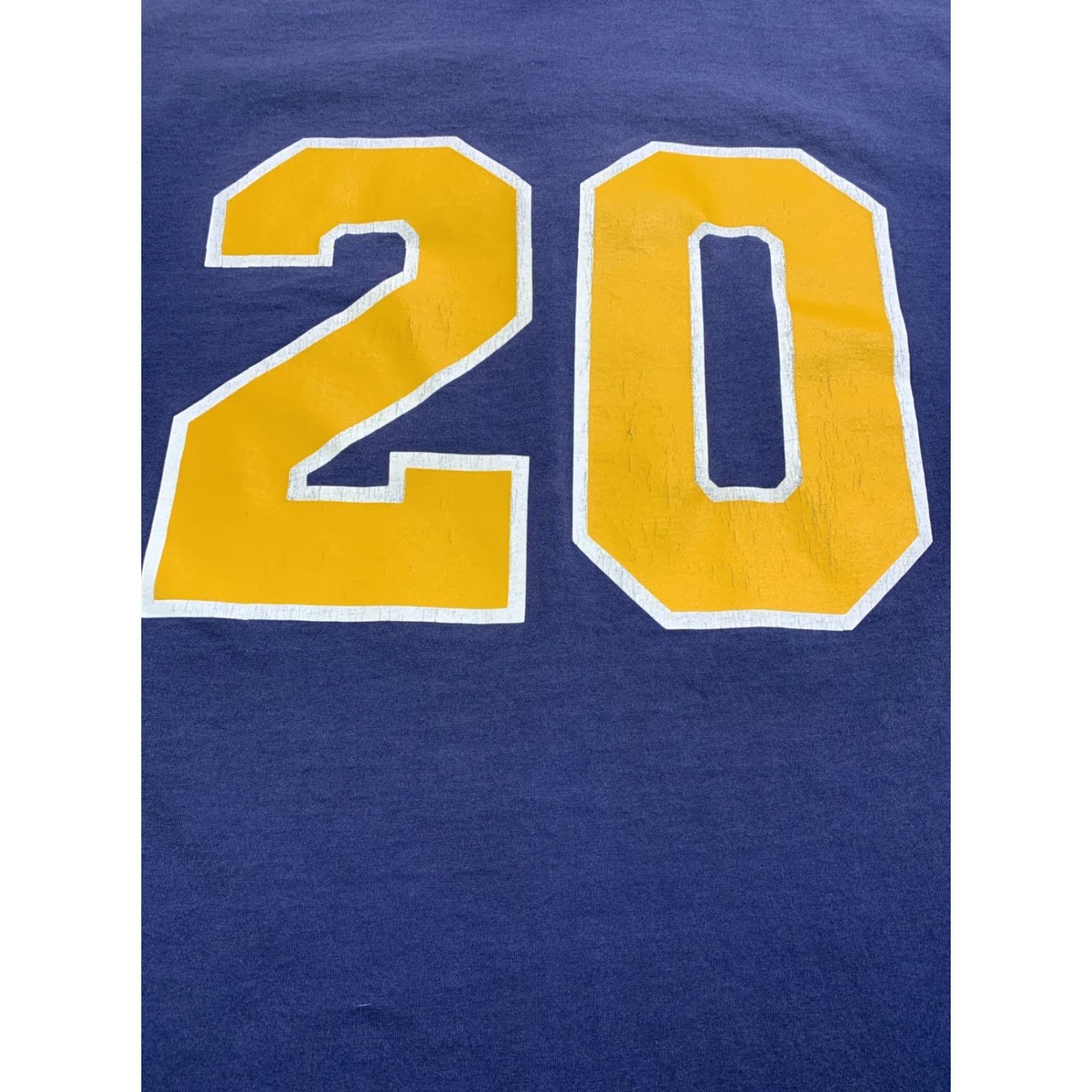 Russell Athletic VINTAGE Russell Athletic USA Trenton Trojans Baseball Graphic T Shirt XL Blue 90s Mens Size US XL / EU 56 / 4 - 7 Thumbnail