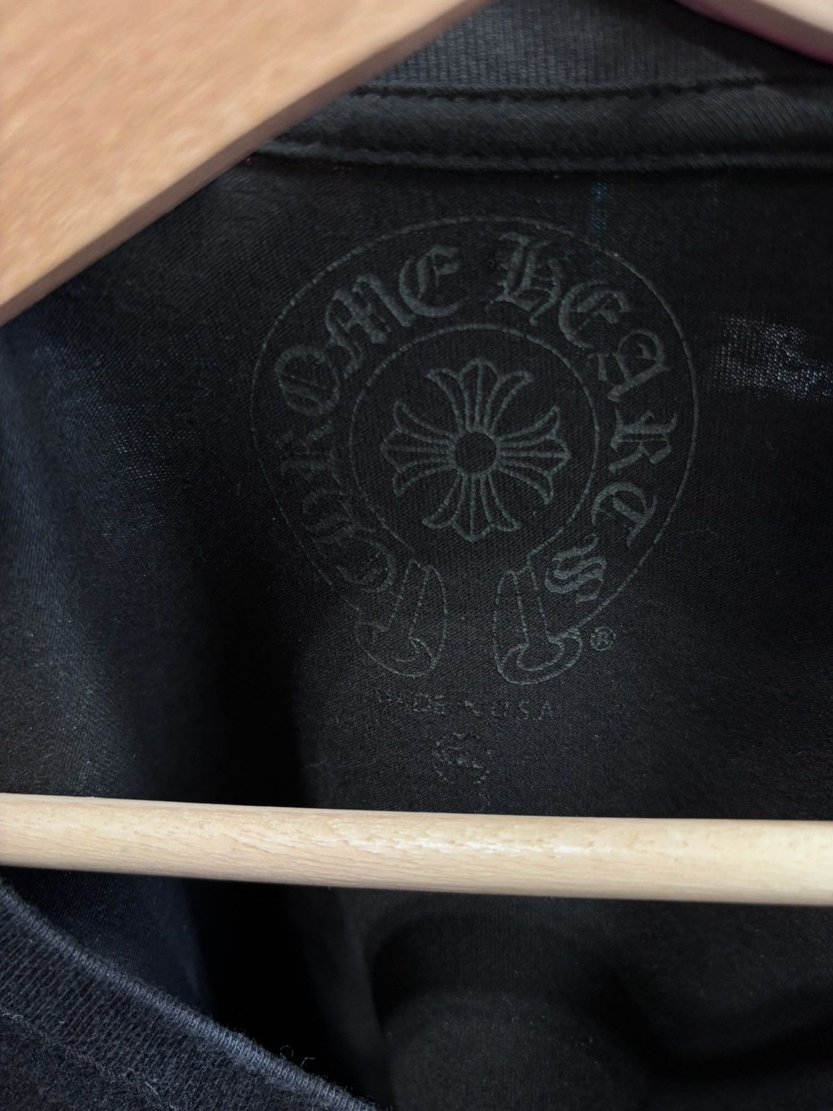 Chrome Hearts Chrome Hearts Foti Black Tee Size US XXL / EU 58 / 5 - 5 Thumbnail