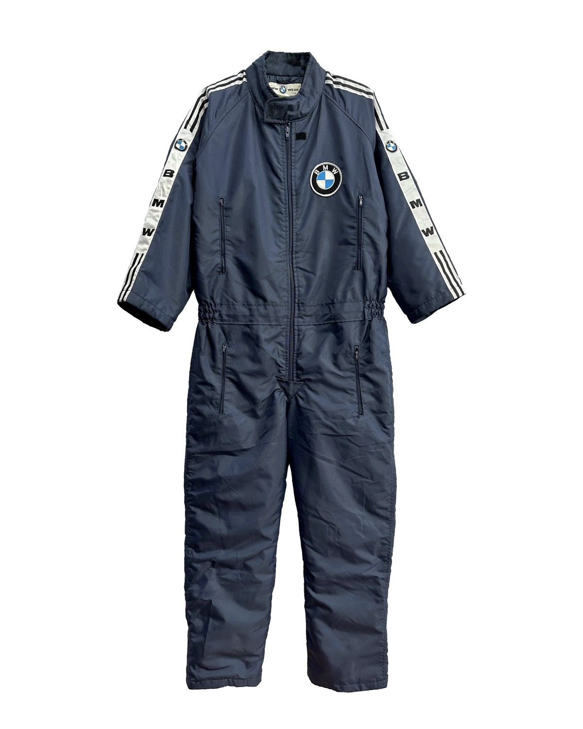 image of Vintage Bmw Wear Jumpsuit Overall in Navy, Men's (Size 33)