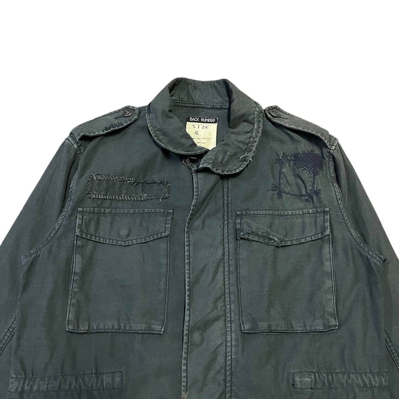 Japanese Brand Back Number Jacket Military Size US S / EU 44-46 / 1 - 6 Thumbnail