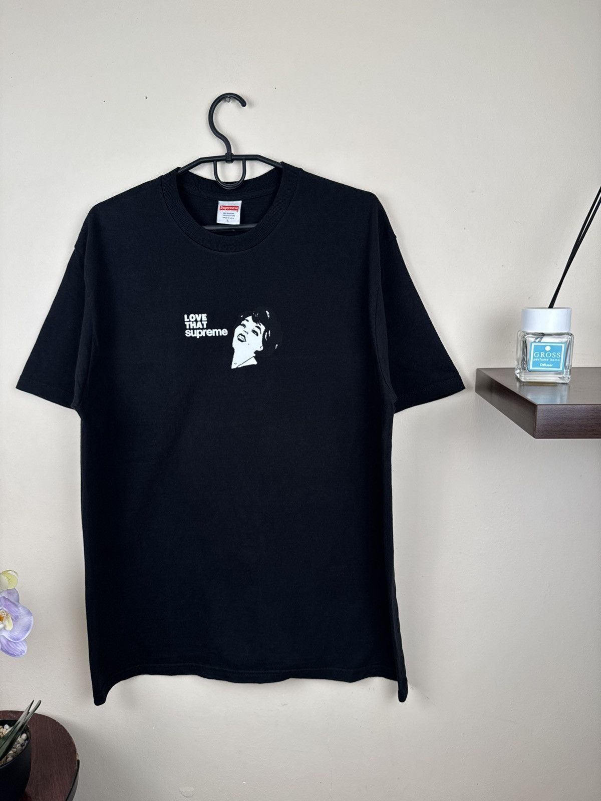 Supreme Supreme Love That T shirt Black Streetwear L Hype Rare Size US L / EU 52-54 / 3 - 5 Thumbnail