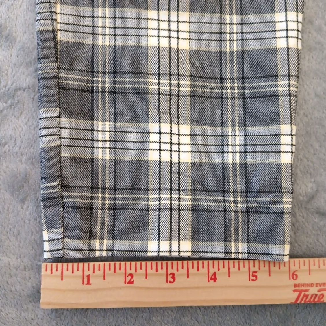 Vintage Cato Pants Womens 14 Gray Ankle Size Yellow Plaid Pull Stretch 32x26 Mid Rise Size 36" / US 14 / IT 50 - 6 Thumbnail