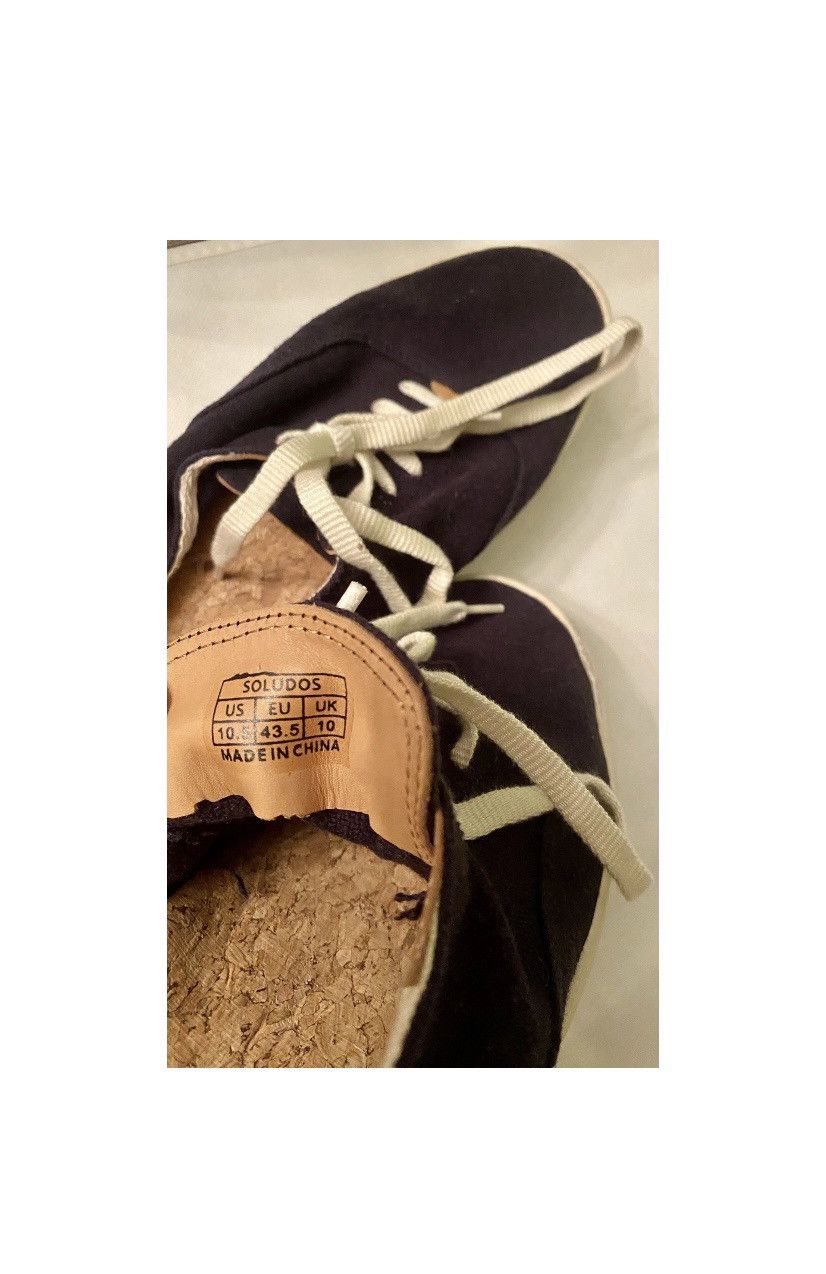 Soludos Soludos blue knit beachcomber lace up trainer 10.5 NEW Size US 10.5 / EU 43-44 - 9 Thumbnail
