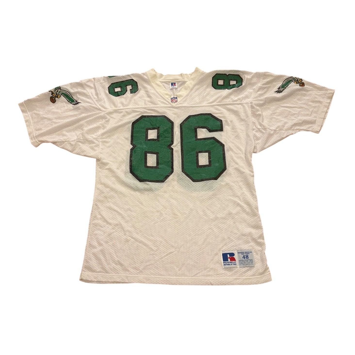 Russell Athletic Vintage Russell Athletic Philadelphia Eagles Fred Barnett #8 Size US XL / EU 56 / 4 - 1 Thumbnail