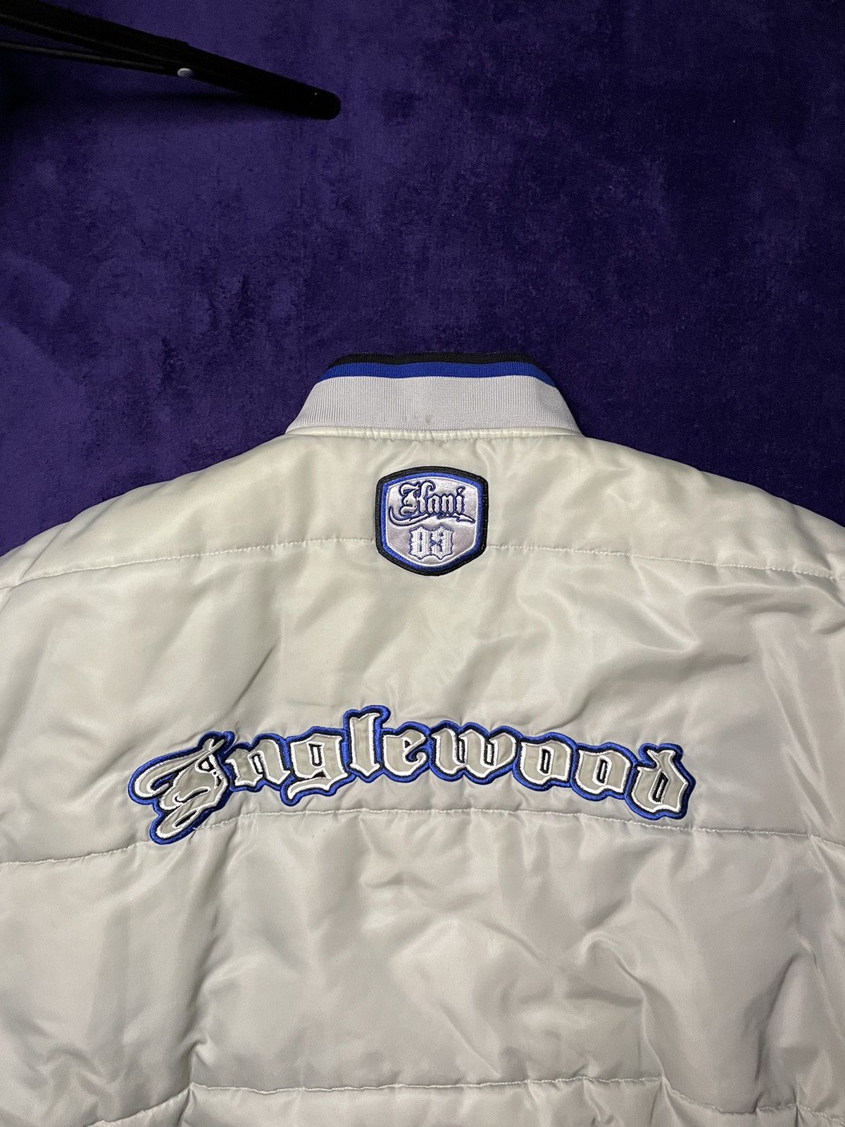 Designer × Karl Kani × Vintage Vintage Karl Kani Inglewood 89 bomber embroidered logo Size US XL / EU 56 / 4 - 8 Thumbnail