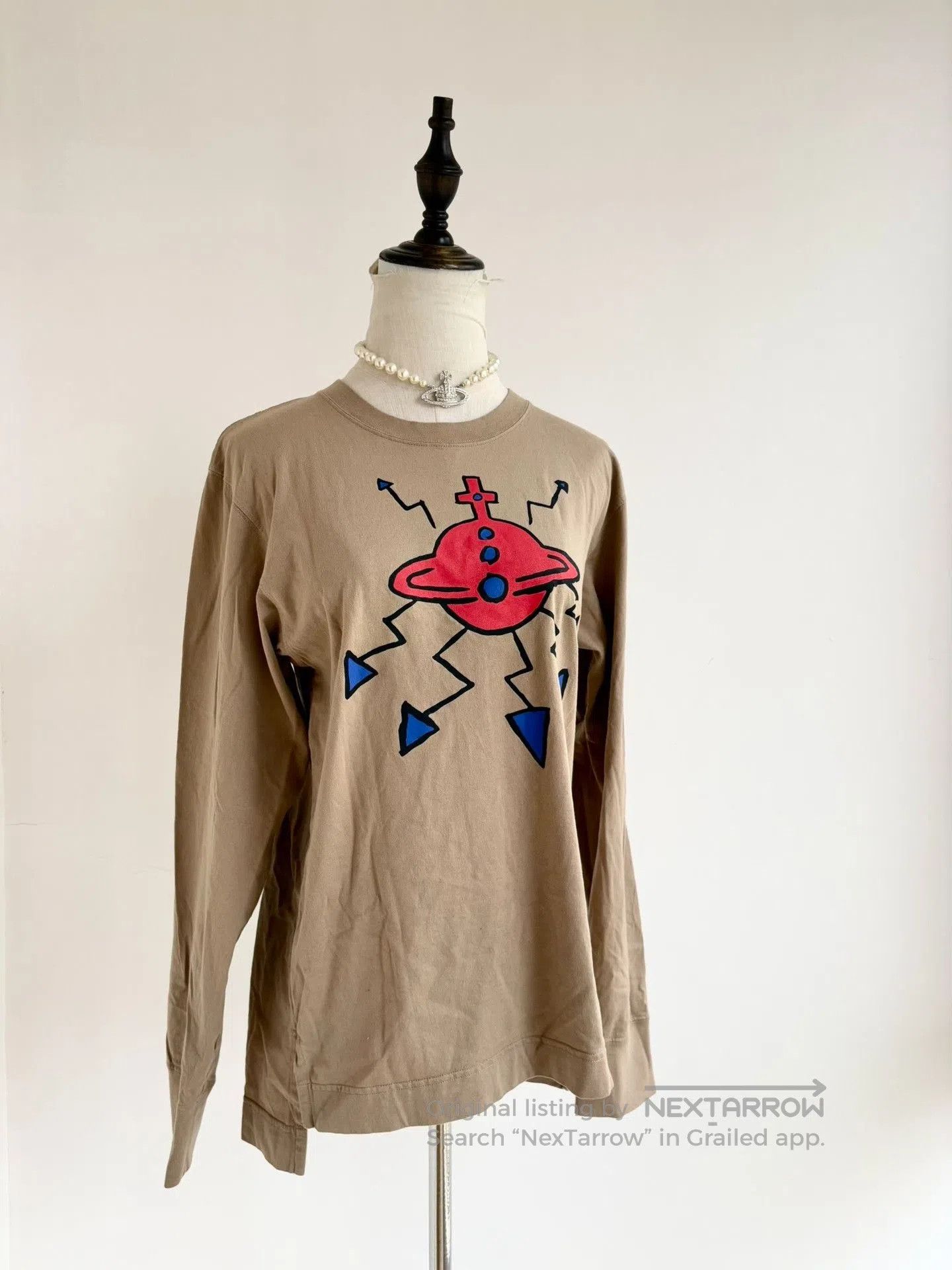 Vivienne Westwood Vivienne Westwood Vintage Beige Saturn Top. Size M / US 6-8 / IT 42-44 - 2 Thumbnail
