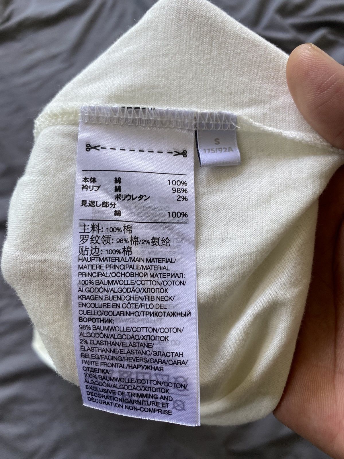 Adidas × Yohji Yamamoto Adidas x Y3 Yohji Yamamoto Graphic tee Size US S / EU 44-46 / 1 - 4 Thumbnail