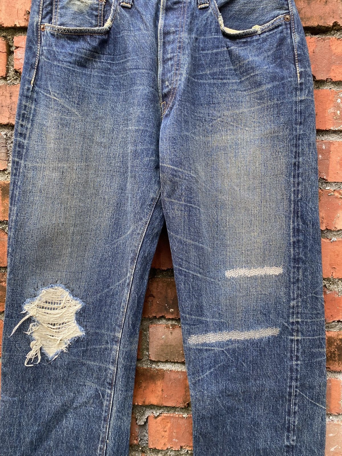 Sugar Cane W31x30 redline sugarcane distressed design denime Size US 31 - 8 Thumbnail