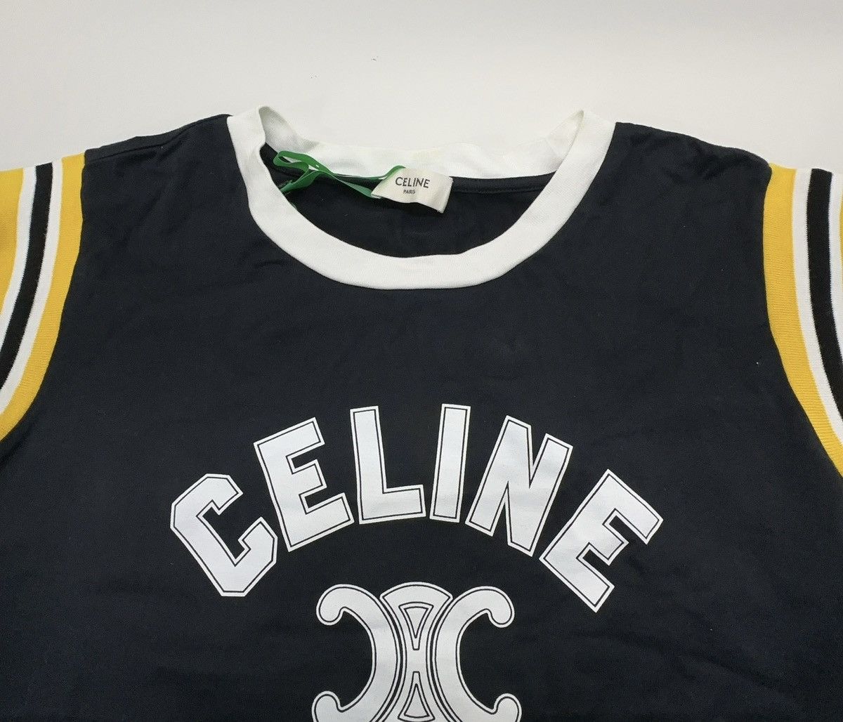 Celine Celine SS23 Paris T-shirt in cotton jersey Size XS / US 0-2 / IT 36-38 - 6 Thumbnail