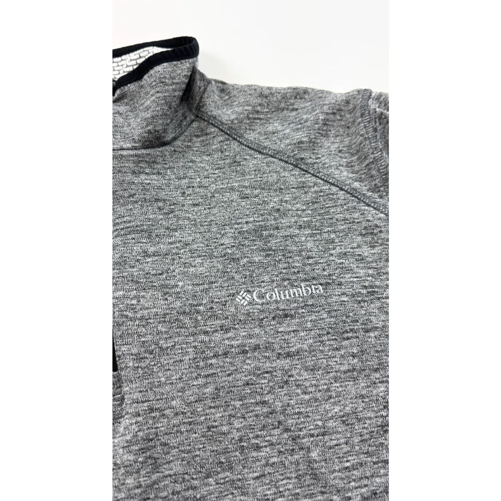 Greats Columbia Sweater Mens XL Gray Activewear 1/4 Zip Mock Neck Pullover Outdoor Casual Fall Winter Mens Size US XL / EU 56 / 4 - 7 Thumbnail