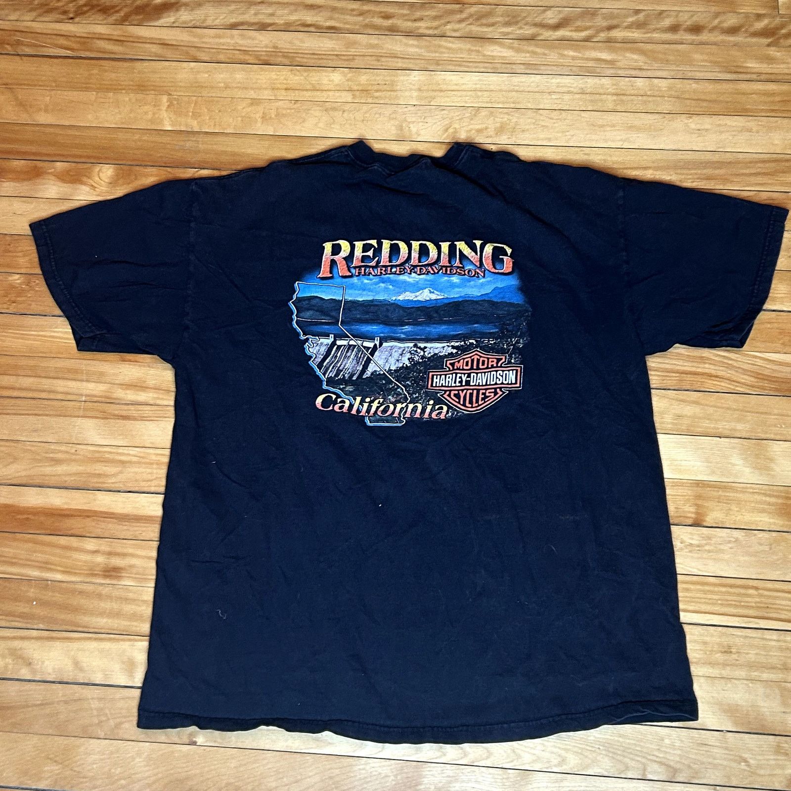 Harley Davidson Y2K Harley Davidson Flame Wolf XXL Size US XXL / EU 58 / 5 - 7 Thumbnail